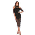 Vintage Great Gatsby Charleston Women  Bling Bling Nightclub Sexy Dress Girl Hot Dance Sequin Mini Party Dresses